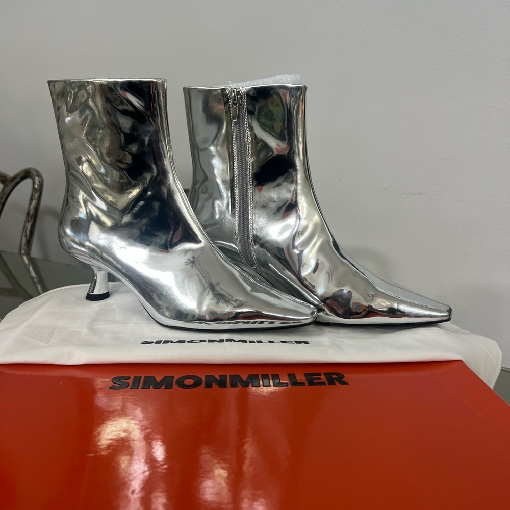 Simon Miller Chrome Kuki Boot